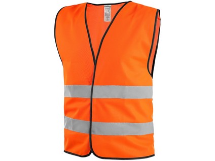 Reflexní vesta GUSTAV, oranžová, vel. L/XL